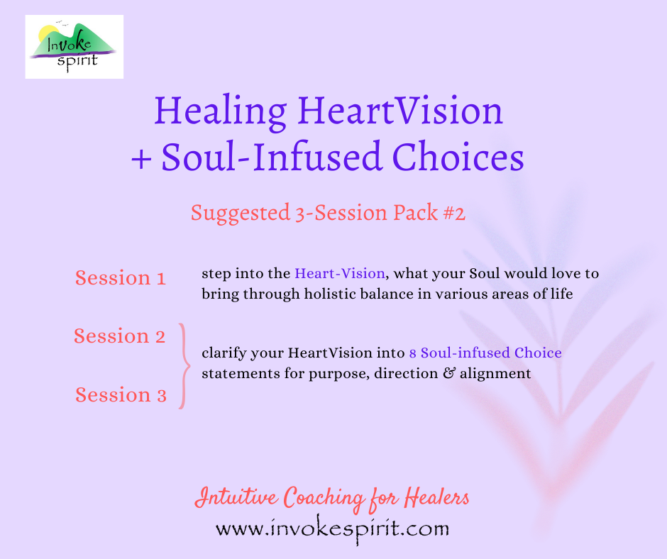 Invoke Spirit HeartVision & Soul-infused choices 3 pack suggesions